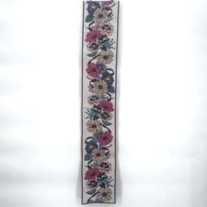 Tapestry Wall Hanging Cottage Core Floral Long Thin Banner Spring Garden Boho